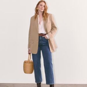 Everlane Curvy Way-High Jeans/Hourglass Jean - Vintage Indigo